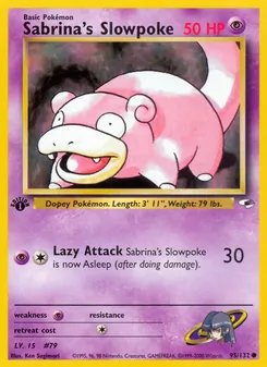 Sabrina's Slowpoke, Gym Heroes, n° 95