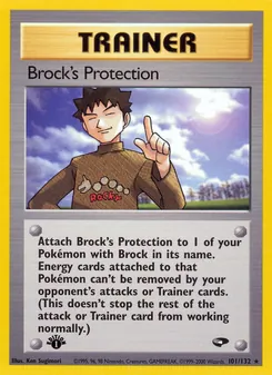 Brock's Protection, Gym Challenge, n° 101