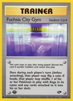 Fuchsia City Gym, Gym Challenge, n° 114