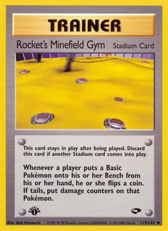 Rocket's Minefield Gym, Gym Challenge, n° 119