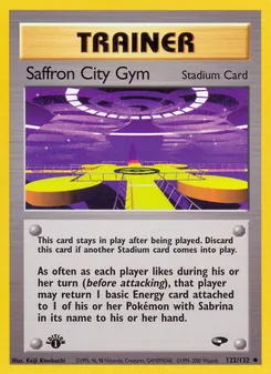 Saffron City Gym, Gym Challenge, n° 122