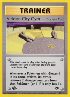 Viridian City Gym, Gym Challenge, n° 123