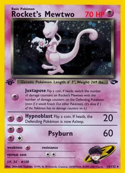 Rocket's Mewtwo, Gym Challenge, n° 14