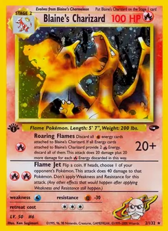 Blaine's Charizard, Gym Challenge, n° 2
