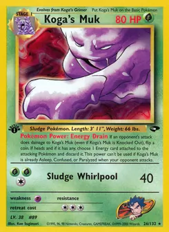Koga's Muk, Gym Challenge, n° 26