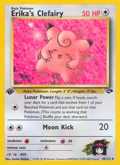Erika's Clefairy, Gym Challenge, n° 40
