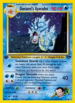 Giovanni's Gyarados, Gym Challenge, n° 5