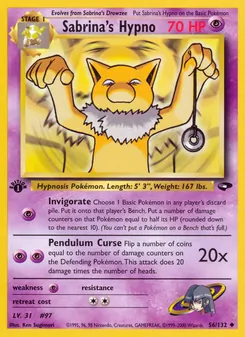 Sabrina's Hypno, Gym Challenge, n° 56
