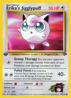 Erika's Jigglypuff, Gym Challenge, n° 69