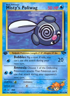 Misty's Poliwag, Gym Challenge, n° 89