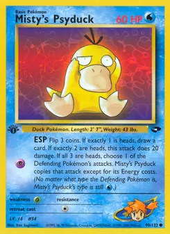 Misty's Psyduck, Gym Challenge, n° 90