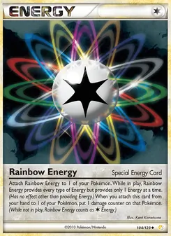 Rainbow Energy, HeartGold SoulSilver, no. 104