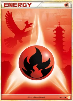 Fire Energy, HeartGold SoulSilver, no. 116