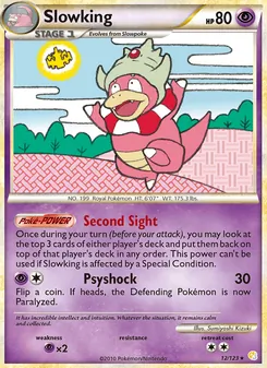 Slowking, HeartGold SoulSilver, no. 12