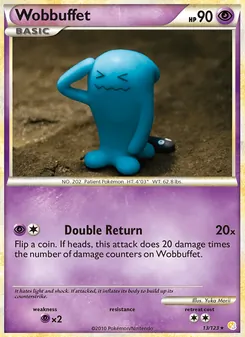 Wobbuffet, HeartGold SoulSilver, no. 13