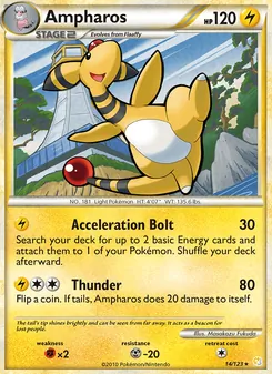 Ampharos, HeartGold SoulSilver, no. 14