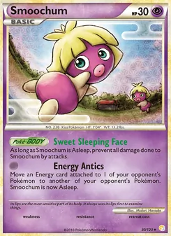 Smoochum, HeartGold SoulSilver, no. 30