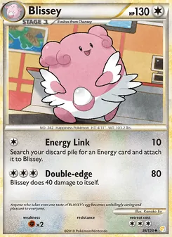 Blissey, HeartGold SoulSilver, no. 36