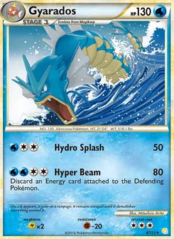 Gyarados, HeartGold SoulSilver, no. 4