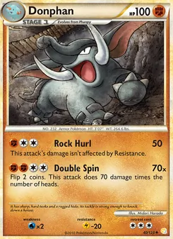 Donphan, HeartGold SoulSilver, no. 40