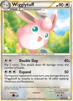 Wigglytuff, HeartGold SoulSilver, no. 56