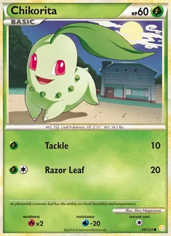 Chikorita, HeartGold SoulSilver, no. 59