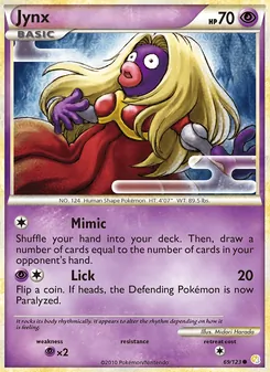 Jynx, HeartGold SoulSilver, no. 69
