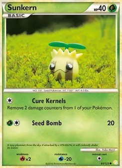 Sunkern, HeartGold SoulSilver, no. 85