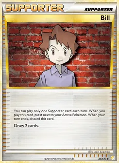 Bill, HeartGold SoulSilver, no. 89