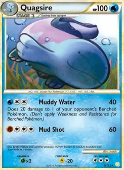 Quagsire, HeartGold SoulSilver, no. 9