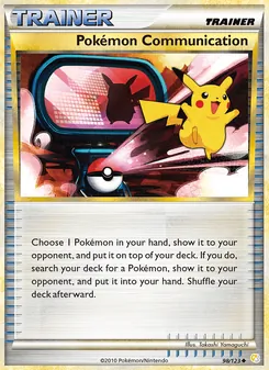 Pokémon Communication, HeartGold SoulSilver, no. 98