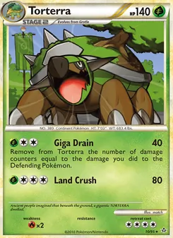Torterra, Unleashed, no. 10