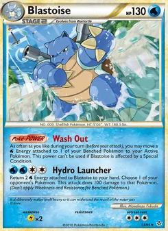 Blastoise, Unleashed, no. 13