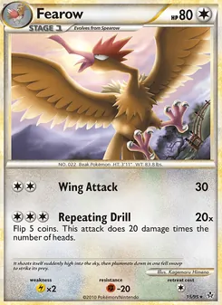 Fearow, Unleashed, no. 15