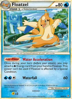 Floatzel, Unleashed, no. 16