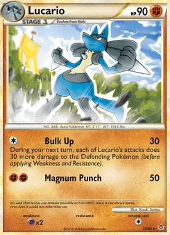 Lucario, Unleashed, no. 19