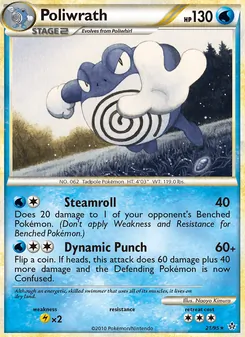 Poliwrath, Unleashed, no. 21