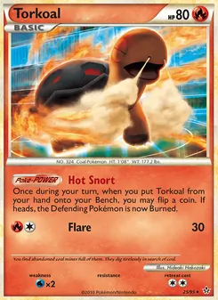 Torkoal, Unleashed, no. 25