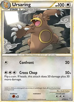 Ursaring, Unleashed, no. 27