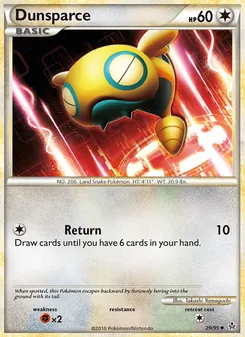 Dunsparce, Unleashed, no. 29