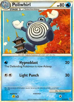 Poliwhirl, Unleashed, no. 37