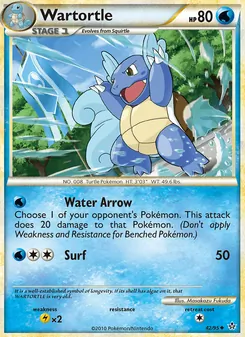 Wartortle, Unleashed, no. 42