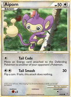 Aipom, Unleashed, no. 43