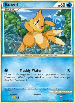 Buizel, Unleashed, no. 45