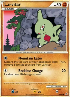 Larvitar, Unleashed, no. 50
