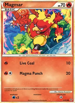 Magmar, Unleashed, no. 52