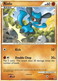 Riolu, Unleashed, no. 60