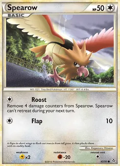 Spearow, Unleashed, no. 62