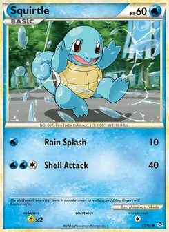 Squirtle, Unleashed, no. 63