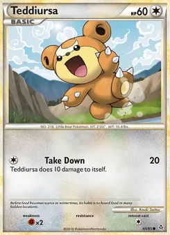 Teddiursa, Unleashed, no. 65